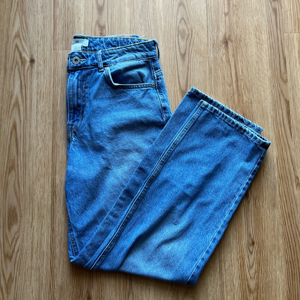 SOLD H&M Cropped Mom Jeans